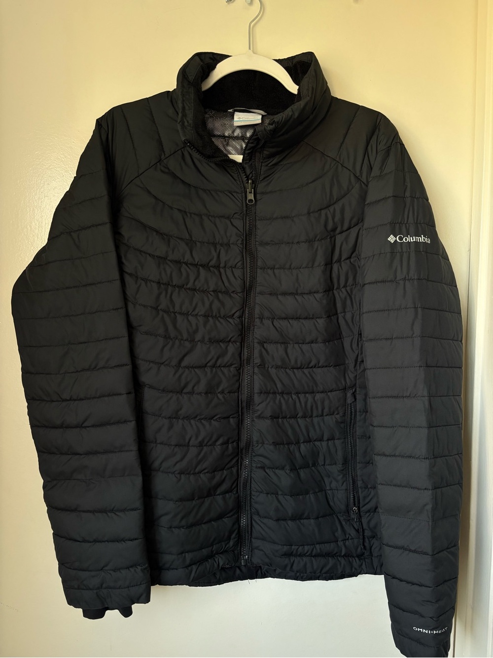 Columbia Black Quilted Packable Puffer Jacket